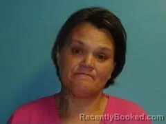 Mugshot of Destiny Dawn Scott booked in Aransas County, Texas on August 16, 2026