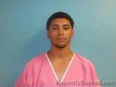 Mugshot of Cameron Kilough booked in Aransas County, Texas on August 17, 2026