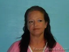 Mugshot of Mandy Shawn Everett booked in Aransas County, Texas on August 20, 2026