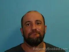 Mugshot of Brandon Tyler Bullard booked in Aransas County, Texas on August 23, 2026