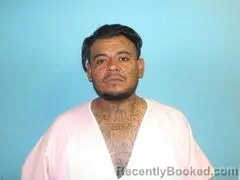 Mugshot of Jose Francisco Delgado booked in Aransas County, Texas on August 23, 2026