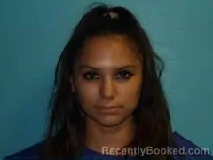 Mugshot of Makayla Dawn Rashea Browning booked in Aransas County, Texas on August 29, 2026