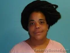 Mugshot of Ebony Marceen Kuuipo Patterson booked in Aransas County, Texas on August 29, 2026