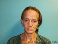 Mugshot of April Michelle Allen booked in Aransas County, Texas on August 29, 2026