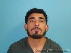 Mugshot of Rudy Guzman booked in Aransas County, Texas on August 31, 2026