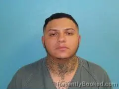 Mugshot of Ricardo Alvarez booked in Aransas County, Texas on August 31, 2026