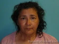 Mugshot of Rebecca Zarate booked in Aransas County, Texas on September 4, 2026