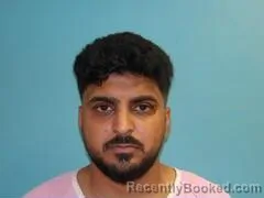 Mugshot of Mir Omar Ali Khan booked in Aransas County, Texas on September 9, 2026