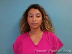 Mugshot of Gabriela Angela Galeano booked in Aransas County, Texas on September 14, 2026