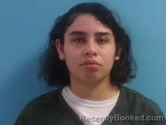 Mugshot of Angelina Nichole Molina booked in Aransas County, Texas on October 10, 2026