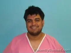 Mugshot of Rene Jr Salazar booked in Aransas County, Texas on October 12, 2026