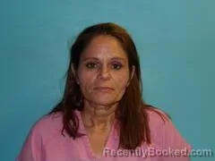 Mugshot of Sara Lynn Stewart booked in Aransas County, Texas on October 22, 2026