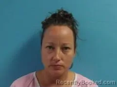 Mugshot of Amber Lee Martin booked in Aransas County, Texas on October 25, 2026