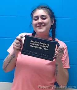Mugshot of Ashley Renee Glover