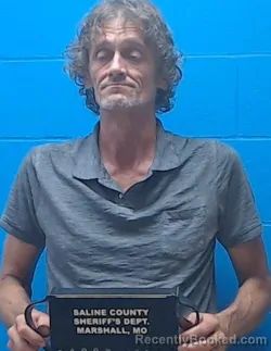 Mugshot of Cory Lynn Johnson booked in Saline County, Missouri on July 5, 2026