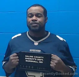 Mugshot of Calvin Ruby Workcuff booked in Saline County, Missouri on October 19, 2026