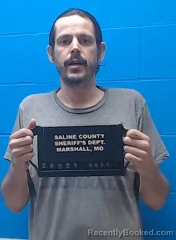 Mugshot of Dylan Jeffery Bakies booked in Saline County, Missouri on September 21, 2026