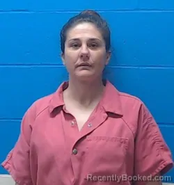 Mugshot of Davin Michelle Coates booked in Saline County, Missouri on July 7, 2026