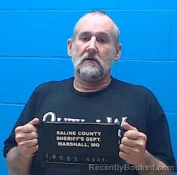 Mugshot of Jessie Nathan Abney booked in Saline County, Missouri on March 31, 2026