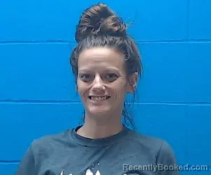 Mugshot of Kelsey Richelle Hopkins booked in Saline County, Missouri on July 13, 2026