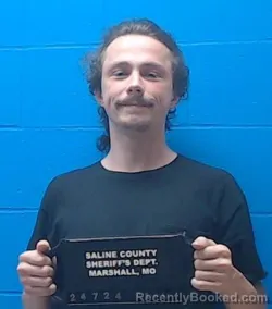 Mugshot of Lee Mikel Mohn booked in Saline County, Missouri on September 1, 2026