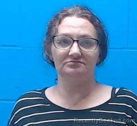 Mugshot of Misty Lynn Perkins booked in Saline County, Missouri on May 27, 2026