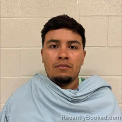 Mugshot of Irvin Daniel Favela Morlaes booked in Archer County, Texas on August 15, 2026