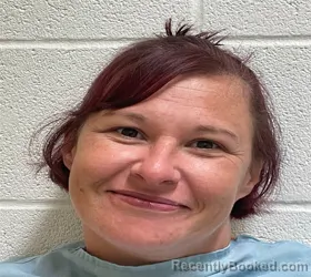 Mugshot of Lacey Irene Rusk booked in Archer County, Texas on August 18, 2026