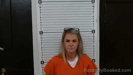Mugshot of ASHLEY RENEE FRITZ booked in Scott County, Missouri on June 22, 2026