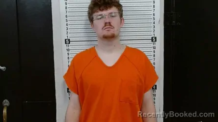 Mugshot of AIDEN M HUGHES booked in Scott County, Missouri on July 27, 2026