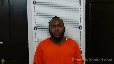 Mugshot of Daron Darnell Robinson booked in Scott County, Missouri on August 19, 2026