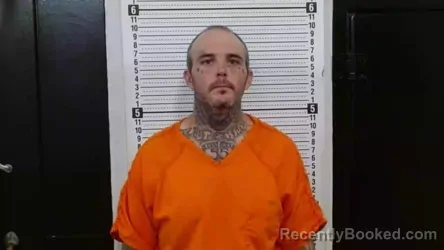 Mugshot of Logan Micheal Sloan booked in Scott County, Missouri on August 13, 2026