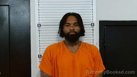 Mugshot of Okoye Jair Riley booked in Scott County, Missouri on October 5, 2026