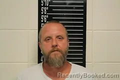 Mugshot of Charles Bradley Newberry booked in Stone County, Missouri on August 18, 2026