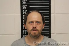 Mugshot of David Wayne Siercks booked in Stone County, Missouri on July 8, 2026