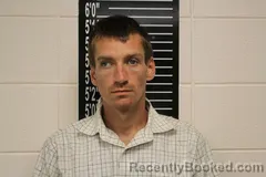 Mugshot of Corey Dean Hunt booked in Stone County, Missouri on July 6, 2026