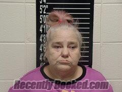 Mugshot of Sheila Ann Decker booked in Stone County, Missouri on October 2, 2026