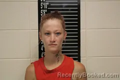 Mugshot of Haley Cheyanna Garland booked in Stone County, Missouri on August 28, 2026