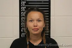 Mugshot of Andrea Dawn Wickersham booked in Stone County, Missouri on July 6, 2026