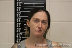 Mugshot of Alanna Mary Liley booked in Stone County, Missouri on July 13, 2026