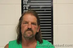 Mugshot of Loren Eugene Wallace booked in Stone County, Missouri on July 8, 2026