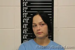 Mugshot of Brooklyn Madison Woodall booked in Stone County, Missouri on April 4, 2026