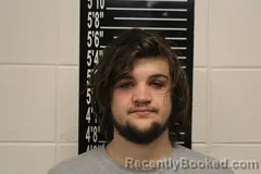 Mugshot of Blayn William Cook booked in Stone County, Missouri on August 18, 2026
