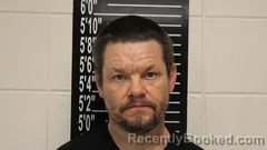 Mugshot of Brandon Lee Harmon booked in Stone County, Missouri on April 17, 2026