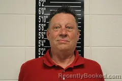 Mugshot of Alan Lee Tillery booked in Stone County, Missouri on June 14, 2026