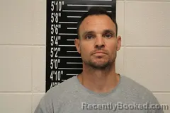 Mugshot of Justin Louis Foster booked in Stone County, Missouri on June 29, 2026