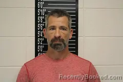 Mugshot of Daerick Dustin James booked in Stone County, Missouri on July 7, 2026