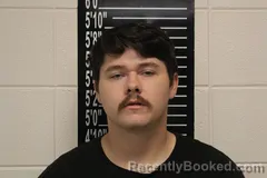 Mugshot of Dylan Andrew Long booked in Stone County, Missouri on August 3, 2026