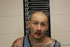 Mugshot of Cory Lee Wright booked in Stone County, Missouri on July 25, 2026