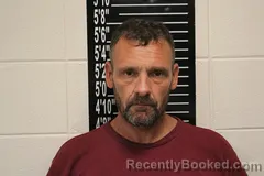 Mugshot of Rickey Lee Sapp booked in Stone County, Missouri on August 18, 2026